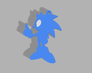 Sonic Keychain V1 Figure 9 || Sonic Keychain V1 Figure 9