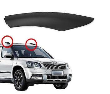 Front Rear Roof Rack Rail End Bar Cover for Skoda Yeti Suv