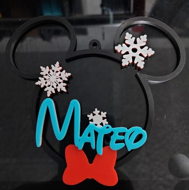 Mickey Mouse Christmas Spheres (Matthew)