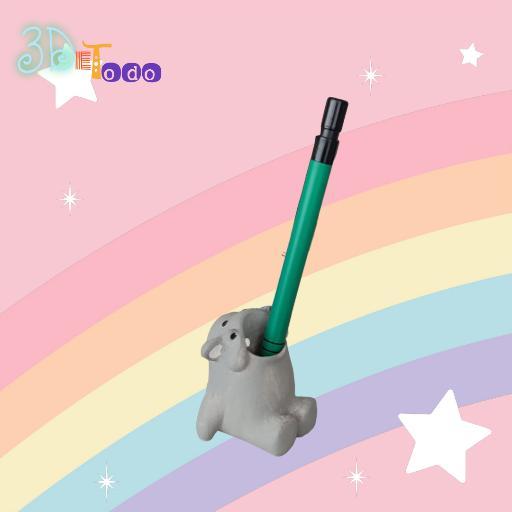 hippo Pen Holder - brush holder - makeup holder