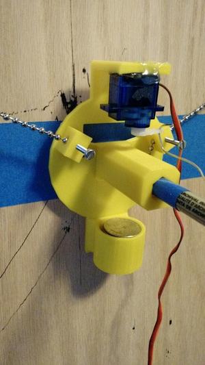 Polargraph Gondola - Uses coins for weight