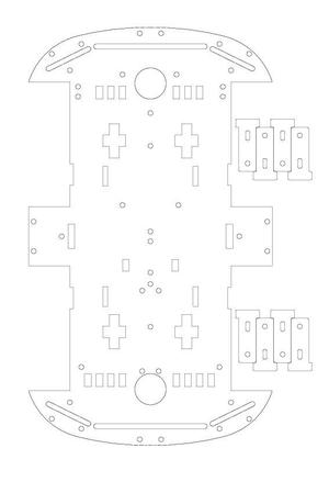 4wd robot platform