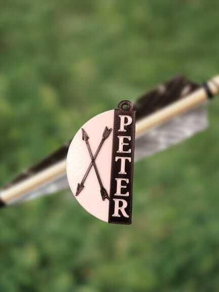 Archery Arrow Bag Tag