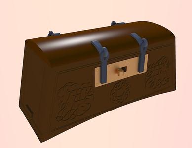 Viking Chest - Hedeby and fantasy version