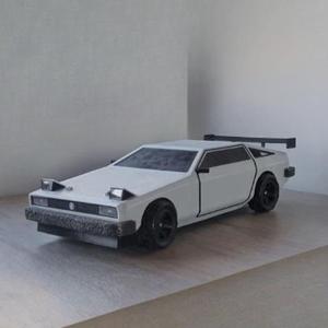 01-01 Delorean time machine Inspired 1/10 RC body