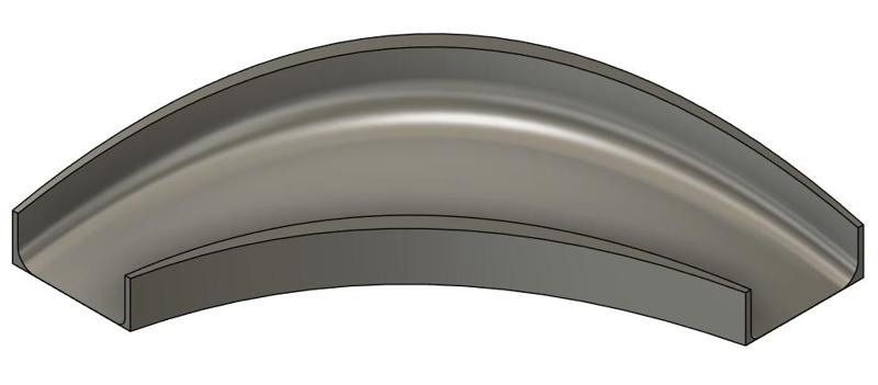 90° Banked Curve Track Part For RC/Toy Car