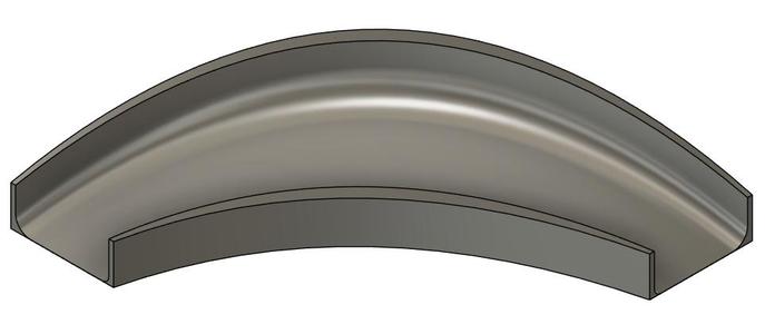 90° Banked Curve Track Part For RC/Toy Car