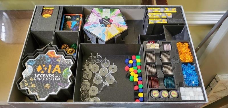 XIA Legends of a Drift System Game Insert & Organizer