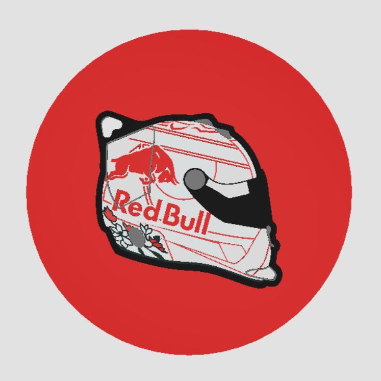 Max Verstappen Helmet Keychain - Japan 2025 - F1