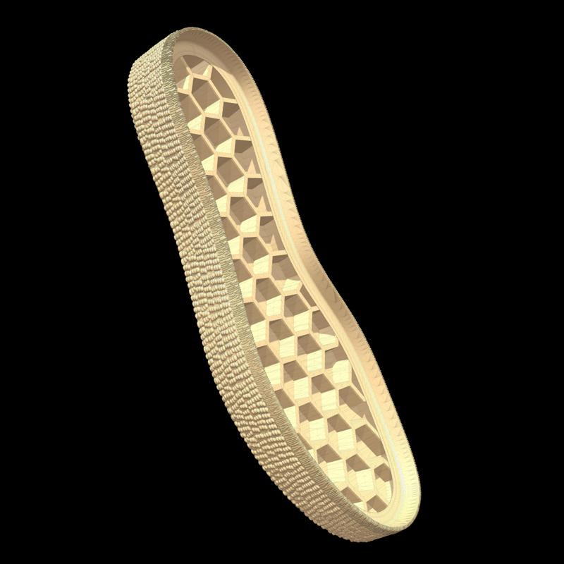 SIZE 39 GAZELLE SHOES SOLE AND MAQUETTE STL AND IGS FILES