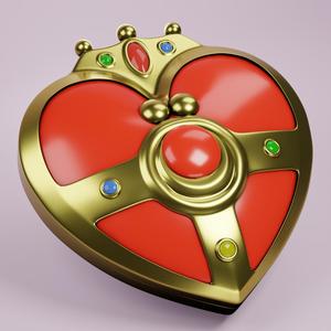 Sailor Moon Cosmic Heart Compact Brooch