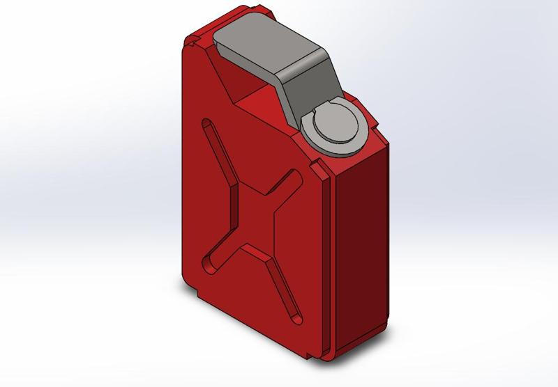 warthog jazwares spare parts for gas canister/ petrol can warthog