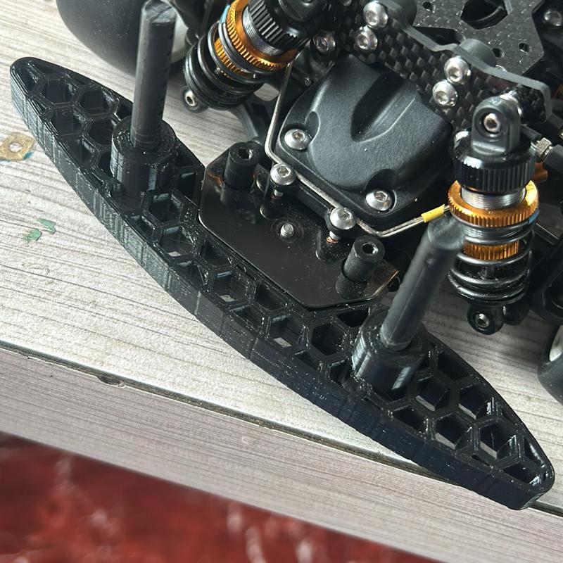 CARTEN M210 FWD TPU FLEXIBLE HEXAGON BUMPER FOR SHORT HOOD BODY SHELL