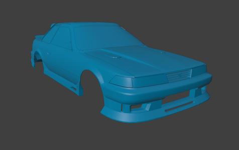 RC BODY 1991 GZ20 SOARER TOYOTA 1/10 3D PRINT STL