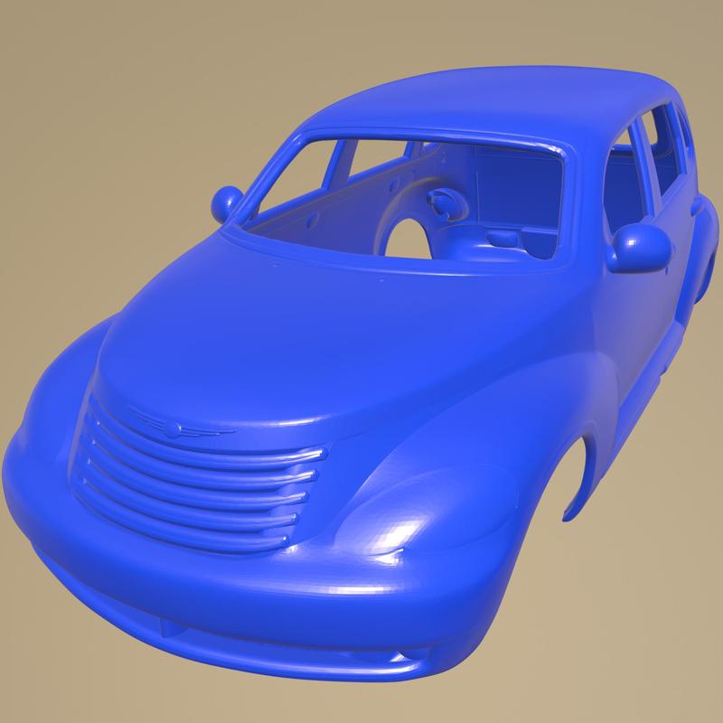 Chrysler PT Cruiser hatchback 2010 Printable Car Body