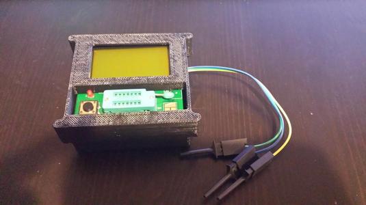 Transistor tester case