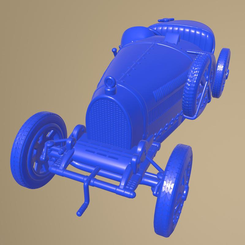 Bugatti Type 35 1924 Printable Car