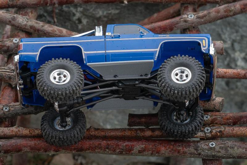 Rock Sliders - fits TRX4M k10 cheyenne high trail