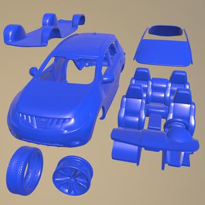 Nissan Murano 2009 Printable Car In Separate Parts