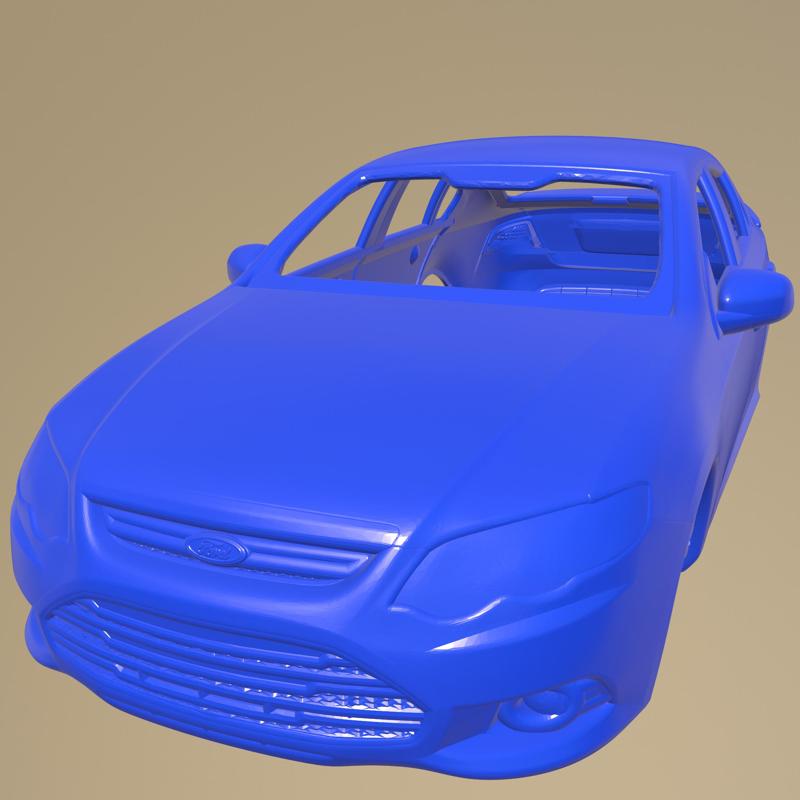 Ford FG Falcon XR6 sedan 2011 Printable Car Body