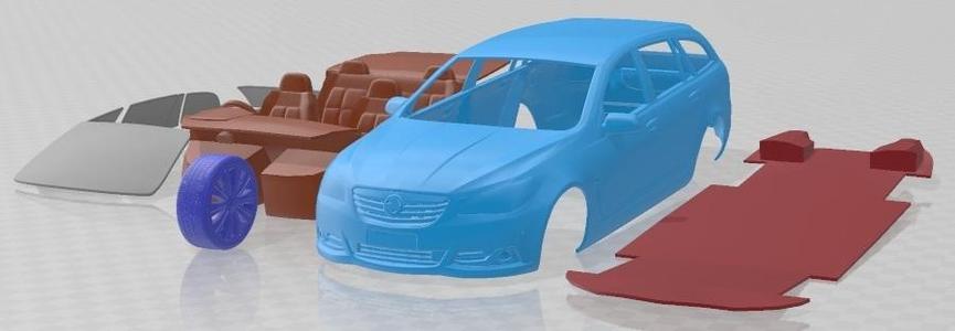 Holden VF Commodore Calais V Sportwagon 2013 Printable Car