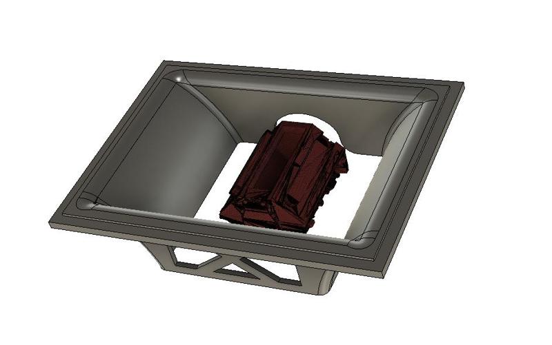 Universal smoothed engine bay