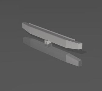 4x4 Rear Bumper 1:24 & 1:25 Scale