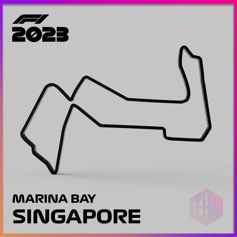 MARINA BAY CIRCUIT (SINGAPORE) / F1 CIRCUIT COLLECTION 2023