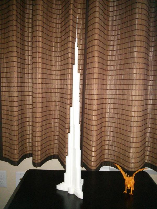 Burj Khalifa Dubai 2 parts