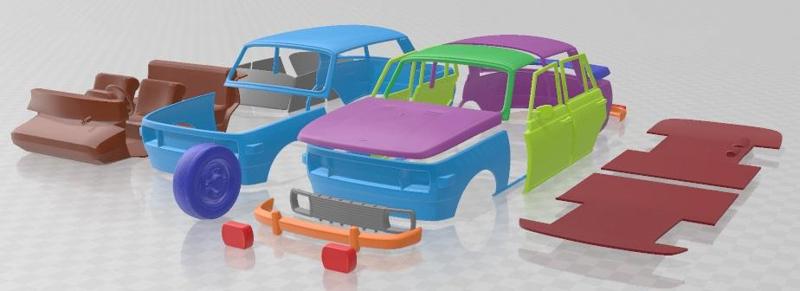 Wartburg 353 1991 Printable Car