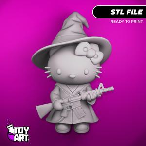 Hello Kitty AK-47 - STL Fanart