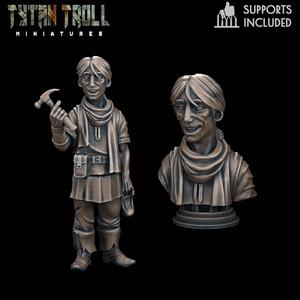 Curse of Strahd - Udo Lukovich Mini Bust Combo [Pre-Supported]