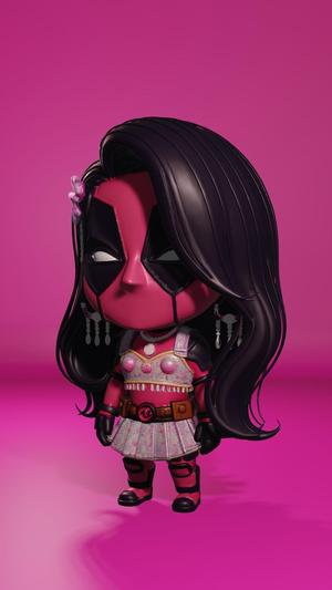 🔥🕶️ DEADPOOL KPOP EN 3D STL 🎤💃