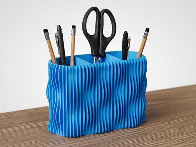 Modern Desk Organizer / Pencil Holder