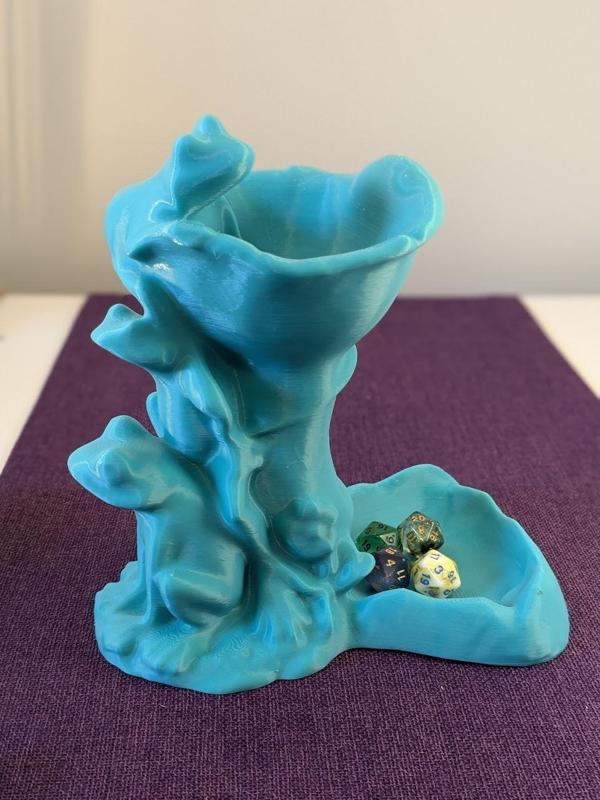 Frog Pond Dice Tower / Dice Roller - No Support - Easy Print