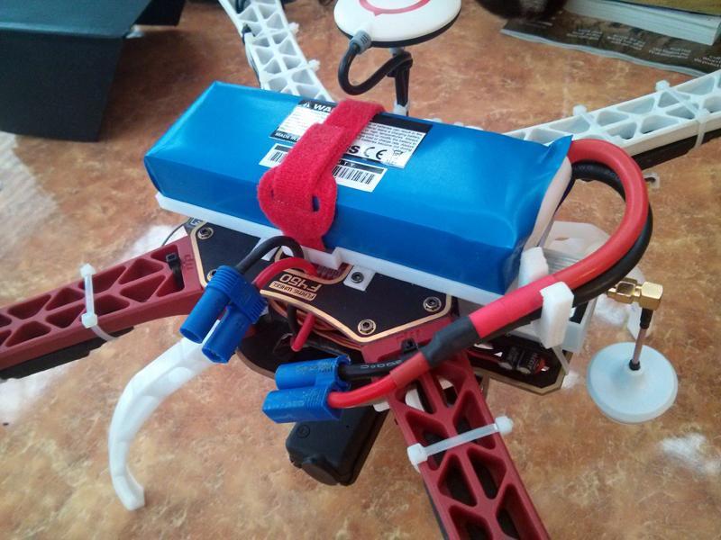 F450 Battery Holder for 5000mAh 3S