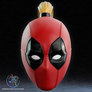 MCU Ladypool Mask 3D Printer File STL