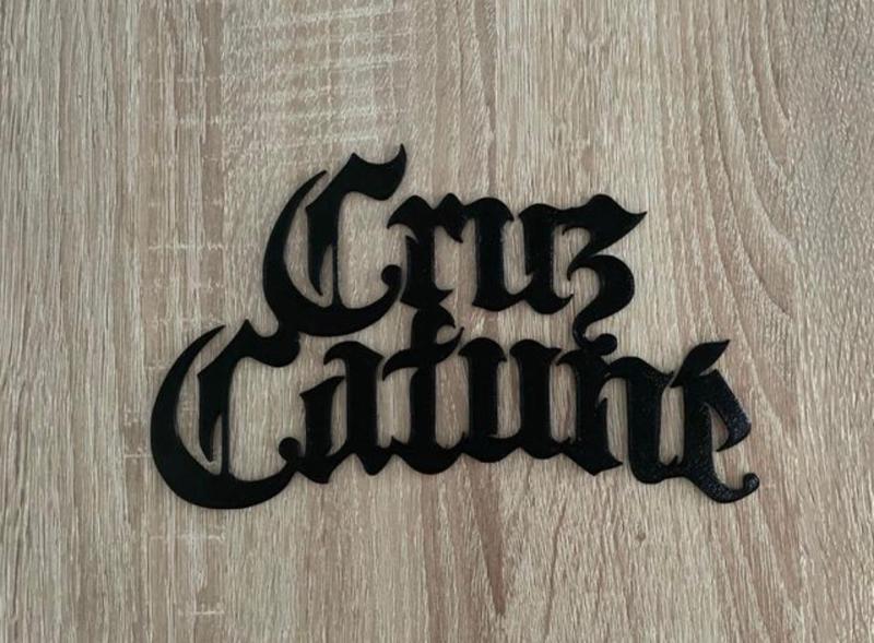 Cruz Cafune Logo Wall Art