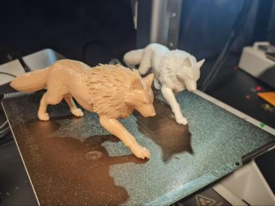 Wild Wolf Sculpture