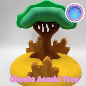 Cheetah Acacia Tree (for Cheetah or Safari Flexis)