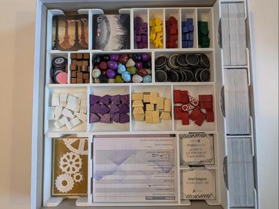 Wyrmspan + Dragon Academy Insert - No Lid Lift