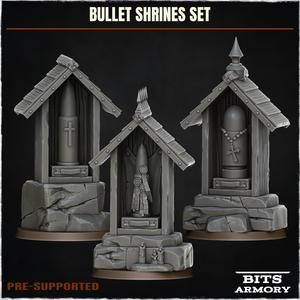 Bullet Shrines Set - Objective Marker (32mm Base)