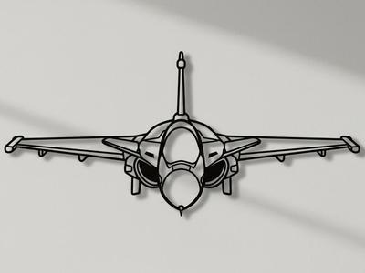 Rafale wall decoration