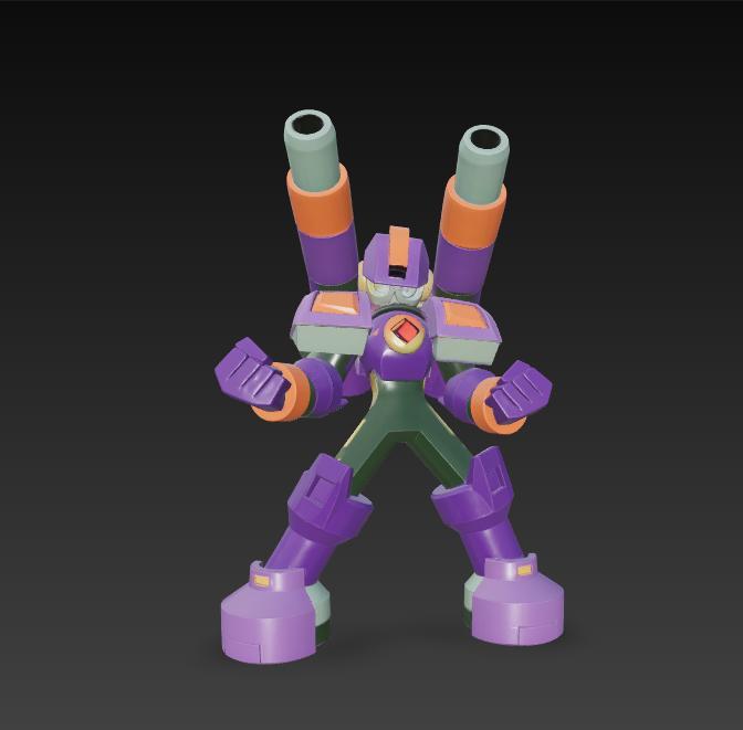 Megaman Napalm soul armor