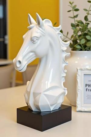 Horse statue