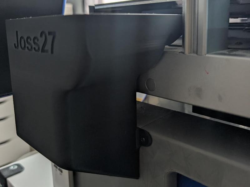 kobra3 poop storage slide for riser foot 12mm