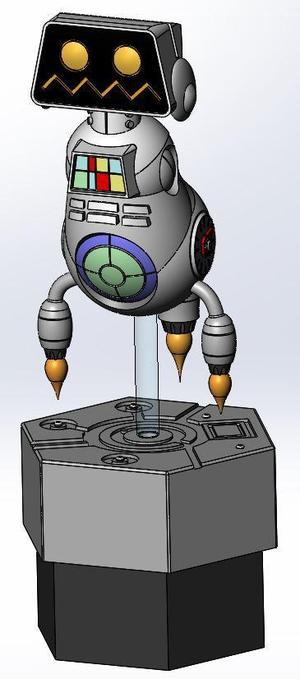 Fantasic Four's H.E.R.B.I.E. 1:6 Scale