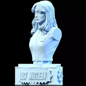 LUCY MACLEAN  bust fallout Ella Purnell