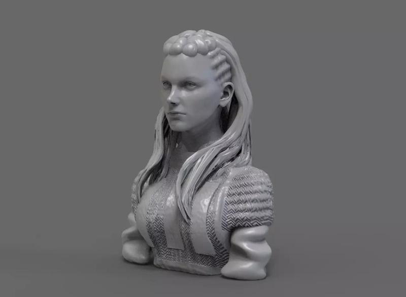 Lagertha Winnick Bust