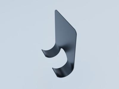 Minimal Razor Hanger for Shaving Accessories